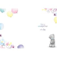 Hip Hip Hooray Me to You Bear Birthday Card Extra Image 1 Preview